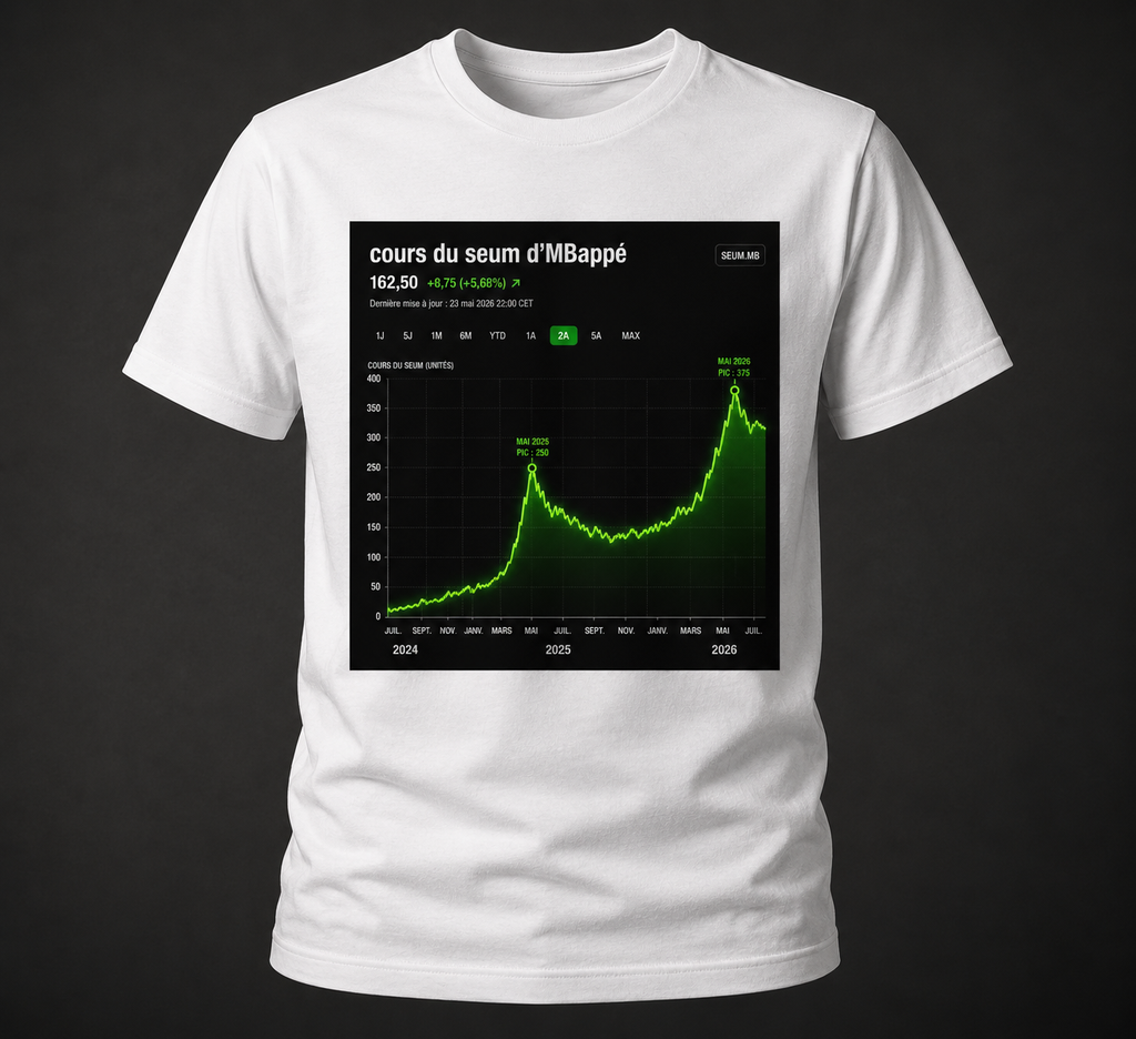 T-shirt Création originale - Série limitée - M'Bappé